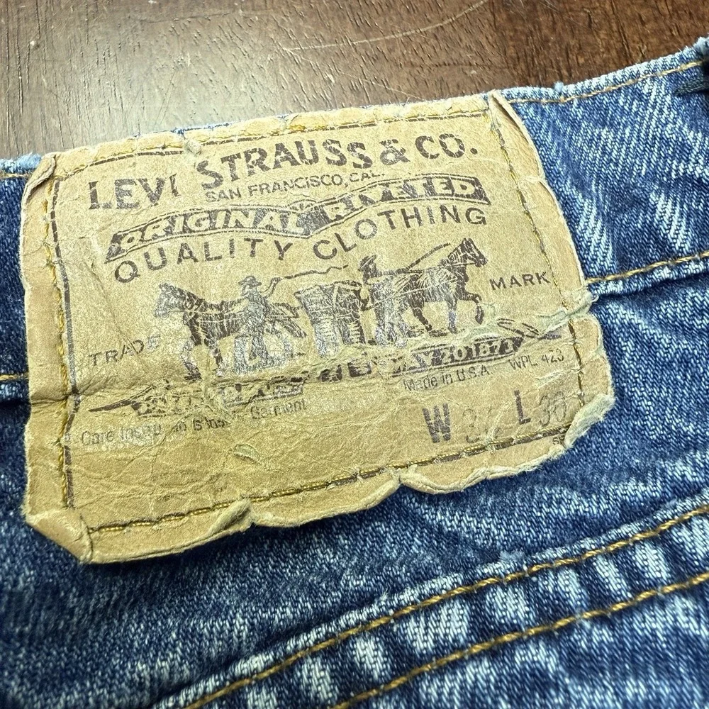 VTG Levi's 550 Relaxed Orange Tab 80s Jeans‎ Fits 33x30 Faded Tapered USA 1986